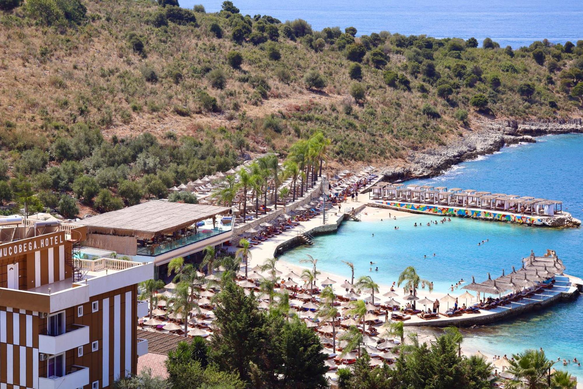 Mucobega Hotel Sarandë Exterior foto